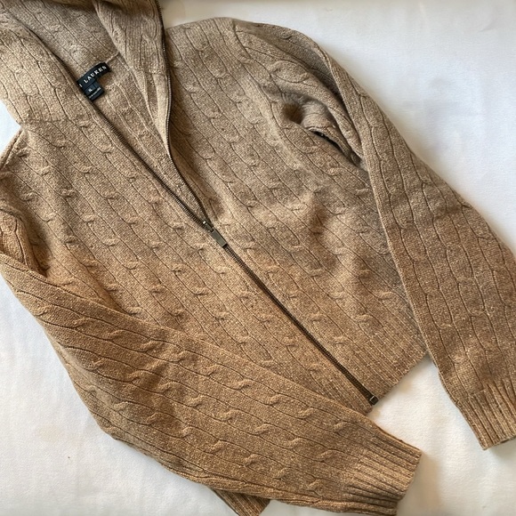 Ralph Lauren Sweaters - Ralph Lauren Cashmere Zip Sweater